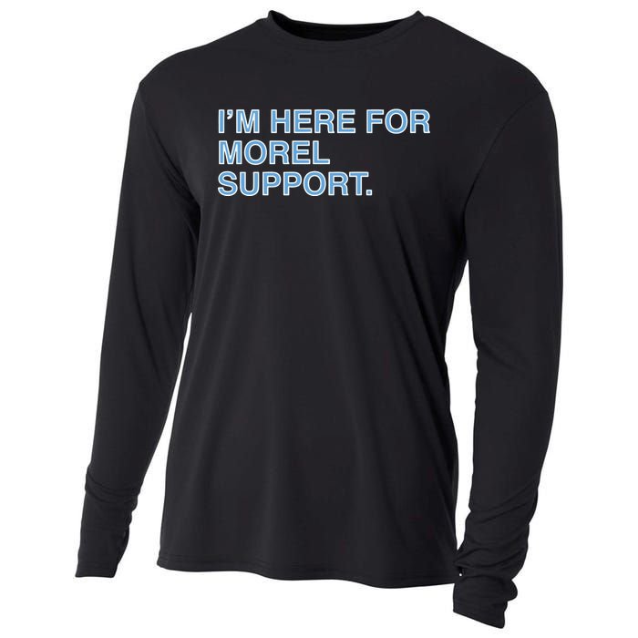 IM Here For Morel Support Cooling Performance Long Sleeve Crew