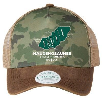 Iroquois Haudenosaunee Five Nations Mohawk Oneida Onondaga Legacy Tie Dye Trucker Hat