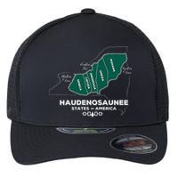 Iroquois Haudenosaunee Five Nations Mohawk Oneida Onondaga Flexfit Unipanel Trucker Cap