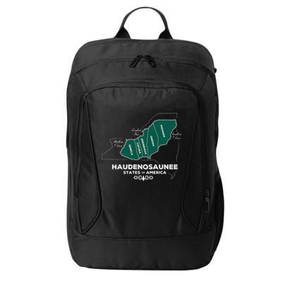 Iroquois Haudenosaunee Five Nations Mohawk Oneida Onondaga City Backpack