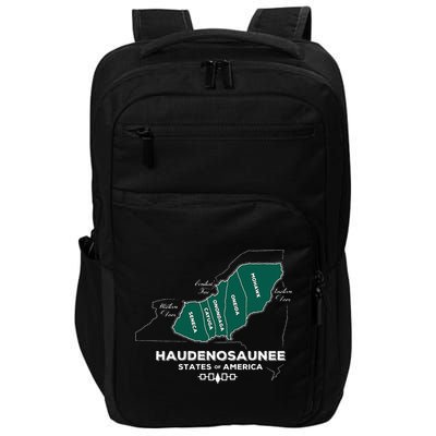 Iroquois Haudenosaunee Five Nations Mohawk Oneida Onondaga Impact Tech Backpack