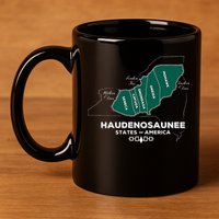 Iroquois Haudenosaunee Five Nations Mohawk Oneida Onondaga 11oz C Handle Ceramic Mug