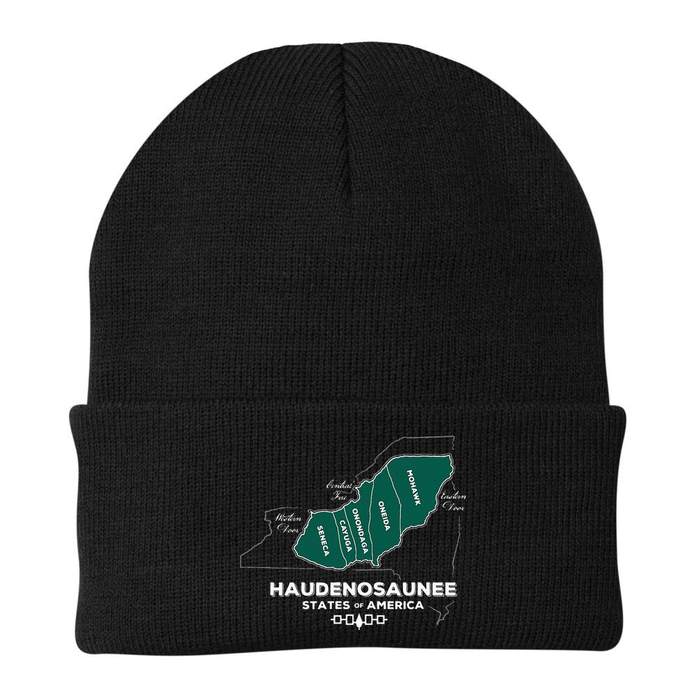 Iroquois Haudenosaunee Five Nations Mohawk Oneida Onondaga Beanie