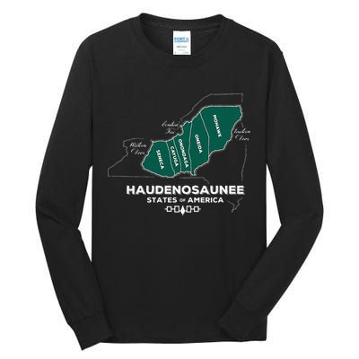 Iroquois Haudenosaunee Five Nations Mohawk Oneida Onondaga Tall Long Sleeve T-Shirt
