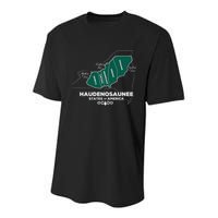 Iroquois Haudenosaunee Five Nations Mohawk Oneida Onondaga Youth Performance Sprint T-Shirt