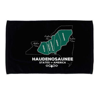 Iroquois Haudenosaunee Five Nations Mohawk Oneida Onondaga Microfiber Hand Towel