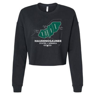 Iroquois Haudenosaunee Five Nations Mohawk Oneida Onondaga Cropped Pullover Crew