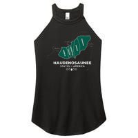 Iroquois Haudenosaunee Five Nations Mohawk Oneida Onondaga Women's Perfect Tri Rocker Tank