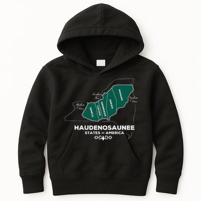 Iroquois Haudenosaunee Five Nations Mohawk Oneida Onondaga Kids Hoodie