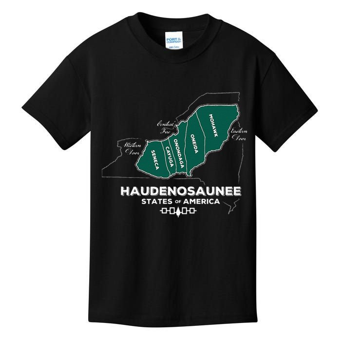 Iroquois Haudenosaunee Five Nations Mohawk Oneida Onondaga Kids T-Shirt