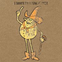 I Hanker For A Hunk O Cheese Authentic Distressed Cotton Canvas Backpack