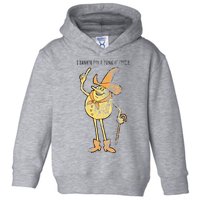I Hanker For A Hunk O Cheese Authentic Distressed Toddler Hoodie