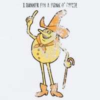 I Hanker For A Hunk O Cheese Authentic Distressed Sueded Cloud Jersey T-Shirt