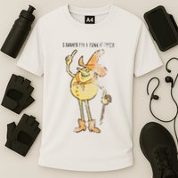 I Hanker For A Hunk O Cheese Authentic Distressed Performance Shirt