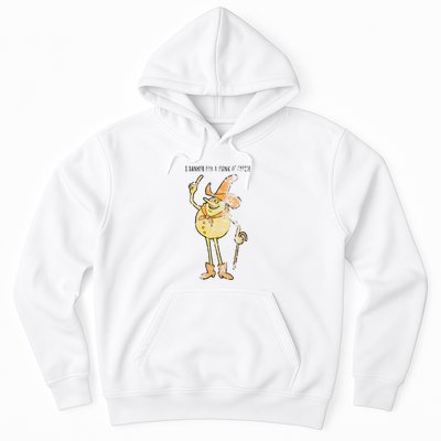 I Hanker For A Hunk O Cheese Authentic Distressed Hoodie
