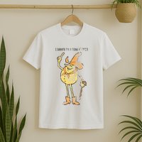 I Hanker For A Hunk O Cheese Authentic Distressed T-Shirt