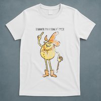 I Hanker For A Hunk O Cheese Authentic Distressed T-Shirt