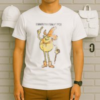 I Hanker For A Hunk O Cheese Authentic Distressed T-Shirt