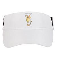 I Hanker For A Hunk O Cheese Authentic Distressed Adult Drive Performance Visor