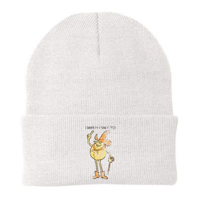 I Hanker For A Hunk O Cheese Authentic Distressed Beanie