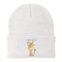 I Hanker For A Hunk O Cheese Authentic Distressed Beanie