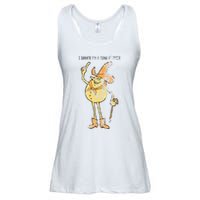 I Hanker For A Hunk O Cheese Authentic Distressed Ladies Essential Flowy Tank