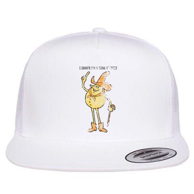 I Hanker For A Hunk O Cheese Authentic Distressed Flatbill Hat