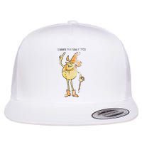 I Hanker For A Hunk O Cheese Authentic Distressed Flatbill Hat