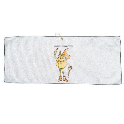 I Hanker For A Hunk O Cheese Authentic Distressed Large Microfiber Waffle Golf Towel