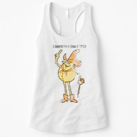 I Hanker For A Hunk O Cheese Authentic Distressed Womens Tank Top