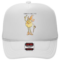 I Hanker For A Hunk O Cheese Authentic Distressed Trucker Hat