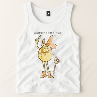 I Hanker For A Hunk O Cheese Authentic Distressed Tank Top