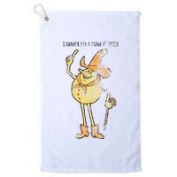I Hanker For A Hunk O Cheese Authentic Distressed Golf Towel