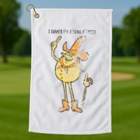I Hanker For A Hunk O Cheese Authentic Distressed Golf Towel