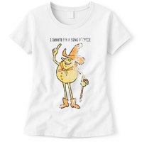 I Hanker For A Hunk O Cheese Authentic Distressed Womens T-Shirt