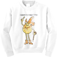 I Hanker For A Hunk O Cheese Authentic Distressed Kids Sweatshirt