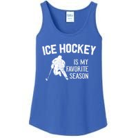 Ice Hockey Favorite Season Vintage Great Gift Ladies Essential Tank