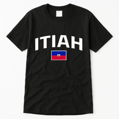 Itiah Haiti Flag Tall T-Shirt