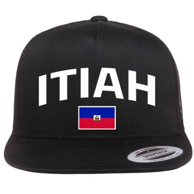 Itiah Haiti Flag Flatbill Hat