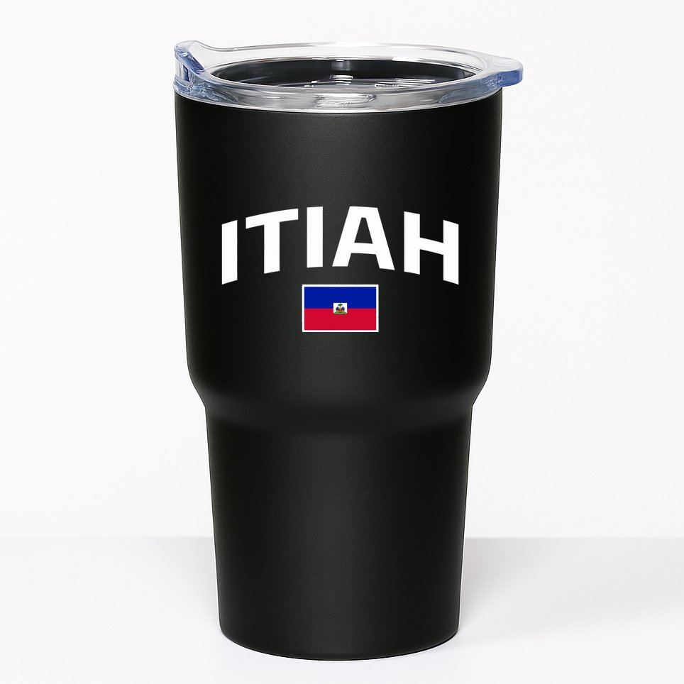 Itiah Haiti Flag Tumbler