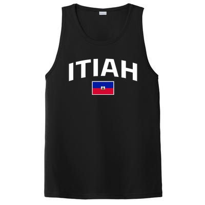 Itiah Haiti Flag PosiCharge Competitor Tank