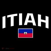 Itiah Haiti Flag Kids T-Shirt