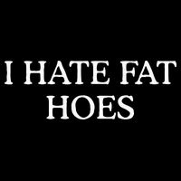 I Hate Fat Hoes Sustainable Bucket Hat