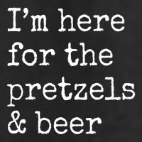 Im Here For The Pretzels And Beer Oktoberfest Adult Drive Performance Visor