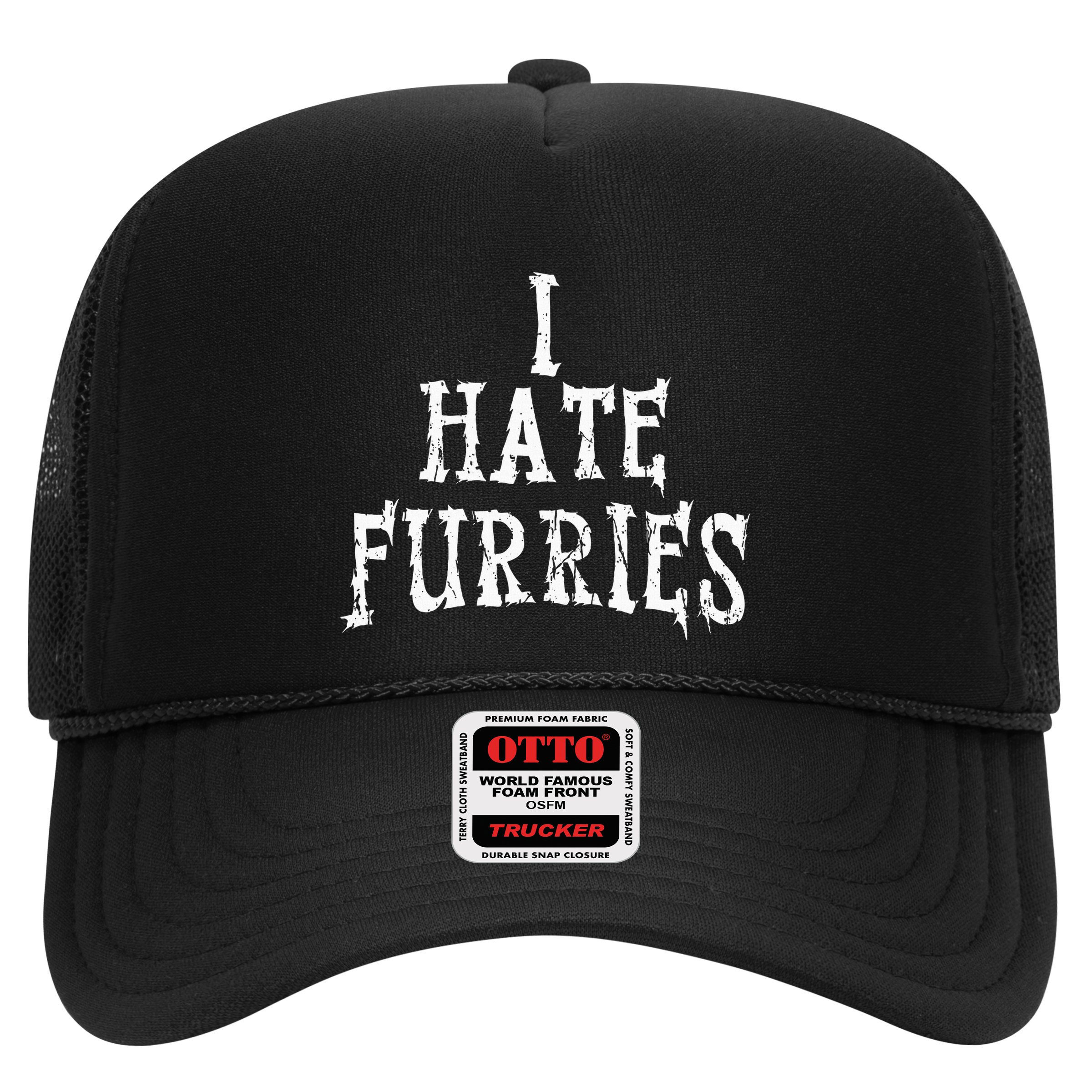 I Hate Furries Furry Fandom Hat