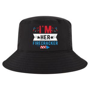 I'm Her Firecracker Cute 4th Of July Matching Couple For Her Cool Comfort Performance Bucket Hat