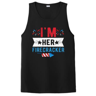 I'm Her Firecracker Cute 4th Of July Matching Couple For Her PosiCharge Competitor Tank