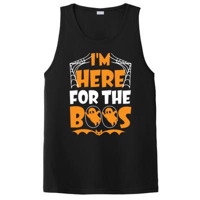 Im Here For Boos Halloween Funny Ghost Ing Product Gift PosiCharge Competitor Tank