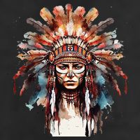 Indian Headpiece feathers Native American  Adult Drive Performance Visor