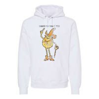 I Hanker For A Hunk O Cheese Authentic Distressed Premium Hoodie